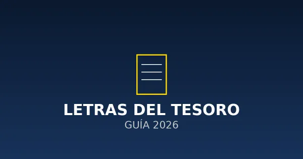 img of Cómo Comprar Letras del Tesoro en España: Guía Definitiva (2026)