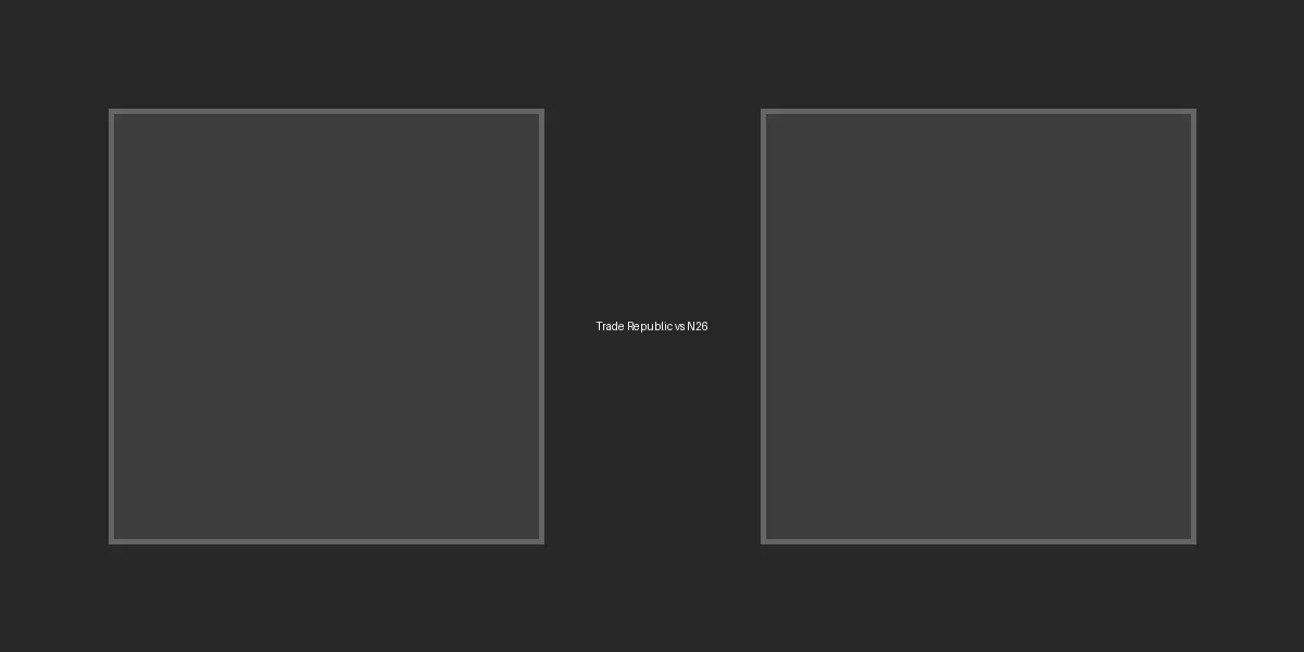 Trade Republic vs N26 (2026): ¿Dónde es mejor tener tus ahorros sin nómina?